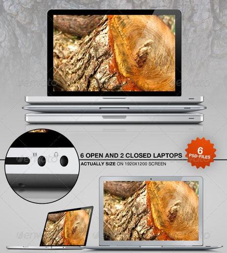 I Migliori Laptop Mockup Template