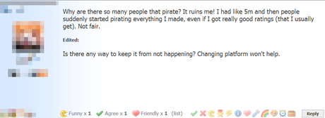Il pirata che si lamenta della pirateria