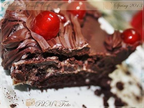 Chocolate passion cake