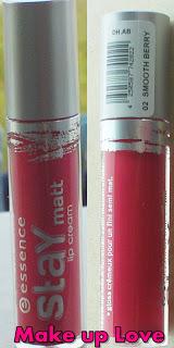 Essence Stay Matt lip cream