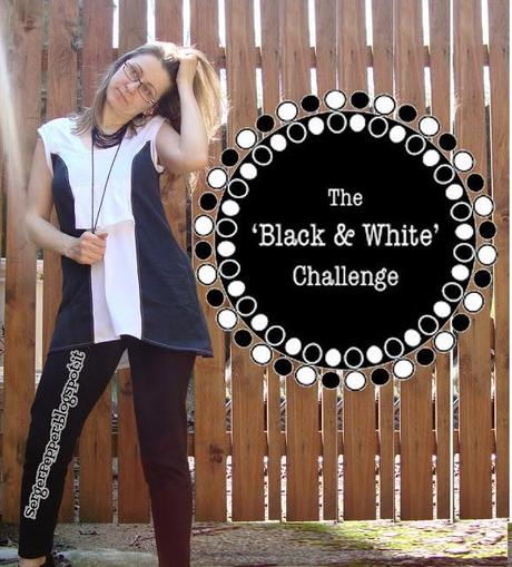 SergerPepper.blogspot.it - Black and White Challenge - Minidress tutorial