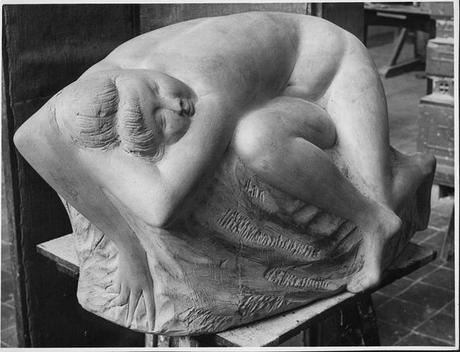 Emilio Greco, Figura dormiente 1951 terracotta A Greco Roma