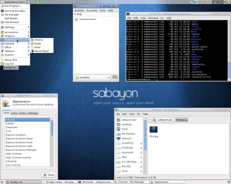 Sabayon - XFCE