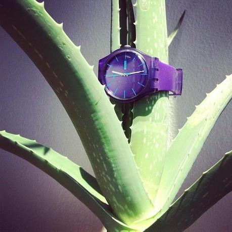 swatch and flowers