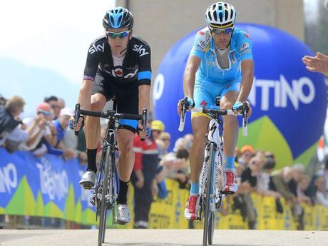 Wiggins contro Nibali - da simonesalvador.blogspot.com