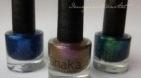 shaka nail polish lacquer smalto unghie esmerald purple universe