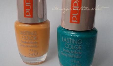 pupa smalto unghie nail polish lacquer 50'd dream primavera 2013 dream apricot 516 dream pearly green 742