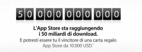 AppStore vicina ai 50 miliardi di download