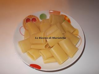 Paccheri tonno e olive