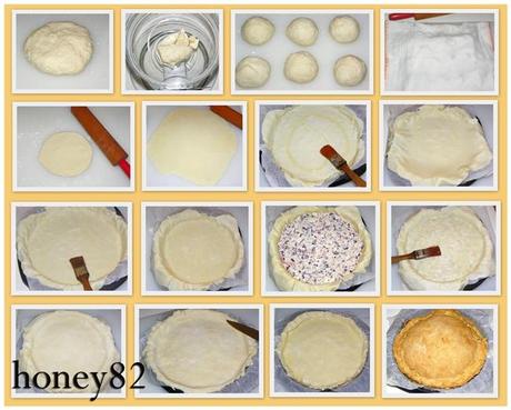 TORTA CROCCANTE CON ROBIOLA E RADICCHIO