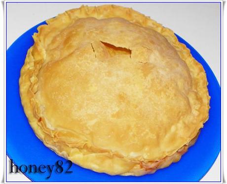 TORTA CROCCANTE CON ROBIOLA E RADICCHIO