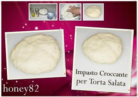 TORTA CROCCANTE CON ROBIOLA E RADICCHIO