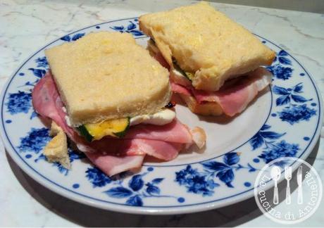 pan carrè per fare toast e sandwich