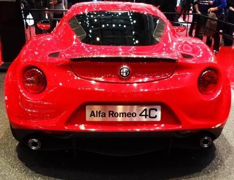 Salon de l’Auto de Genève 2013 Alfa Romeo 4C