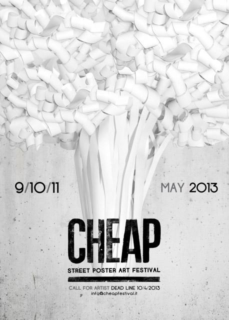 [link] CHEAP POSTER ART FESTIVAL @ Bologna - 9,10 e 11 maggio 2013