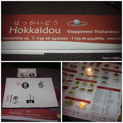 Pranzo da Hokkaidou, cucina giapponese e thailandese