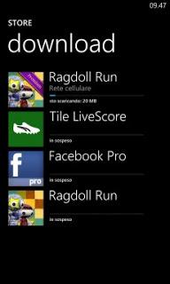 Update disponibili per certe applicazioni Windows Phone!