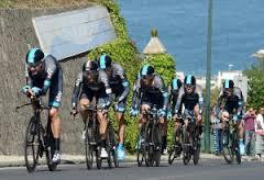  Giro dItalia: seconda tappa, gara crono a squadre, a Capri vince il team Sky