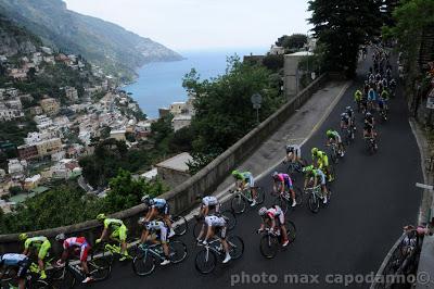 GIRO d'Italia  2013:  I girini a POSITANO