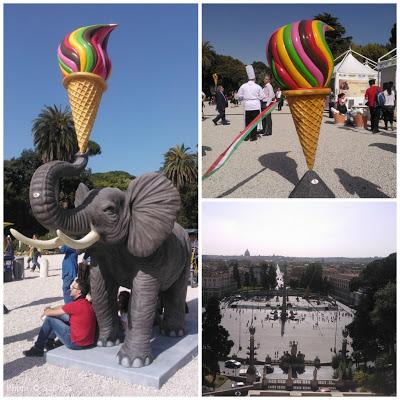 Gelato World Tour: sulla terrazza del Pincio con le Lunch Girls