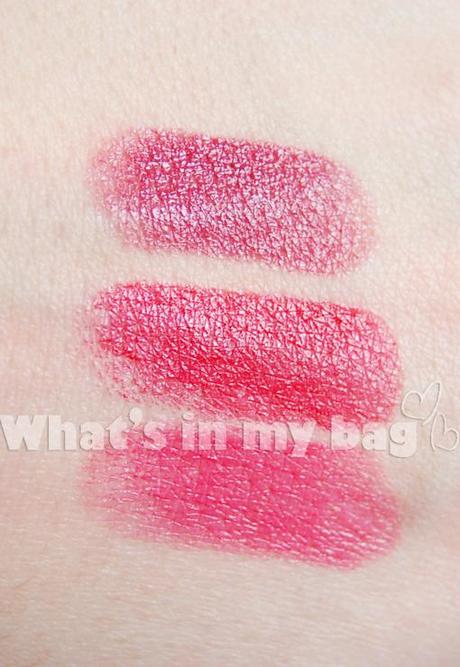 A close up on make up n°155: Clarins, Rouge Eclat n°04, n°06, n°11