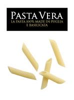 Penne rigate Pasta Vera al formaggio gratinate