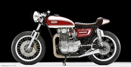 Yamaha XS2 650 1972 Cafè Racer by Tevan Morgan