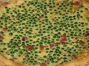 Quiche piselli speck