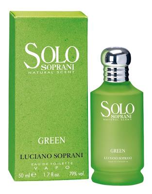 Luciano Soprani presenta la nuova fragranza Solo Soprani Green