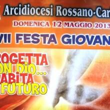 Rossano: domenica 12 maggio VII Festa dei Giovani 