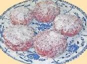 “palle neve” sono delicati buonissimi dessert origine araba,