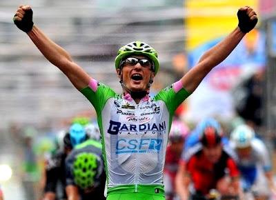 Giro d'italia 2013: Battaglin vince la 4a tappa, Paolini ancora maglia rosa