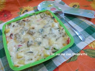 Lasagne con verdure grigliate