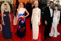 MET Gala 2013: va di scena il punk con i look più improbabili