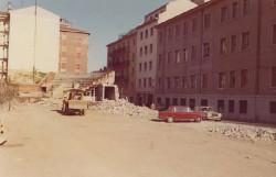 demolizione del vecchio stadio Bentegodi in Piazza Cittadella 