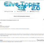 Elive 2.1.40 - Home sito