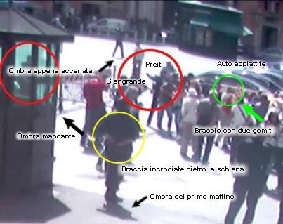 Attentato davanti a Palazzo Chigi: falso anche il frame della telecamera di sorveglianza