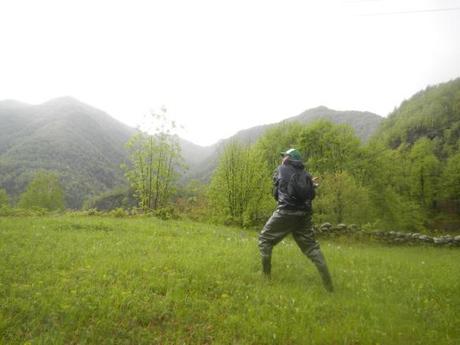 Vitta a pesca di prati e montagne...