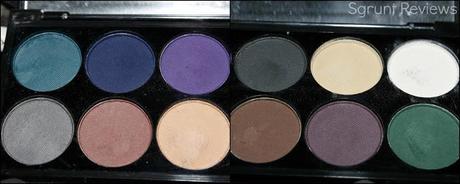 Ultra Mattes, I- Divine Palette Sleek MakeUP