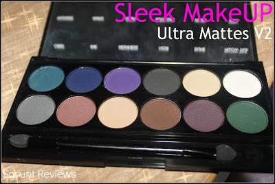 Ultra Mattes, I- Divine Palette Sleek MakeUP