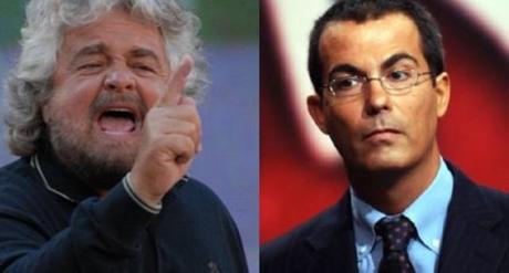 Grillo punta il dito contro Floris e il M5S tutela la sua diaria con la credit card