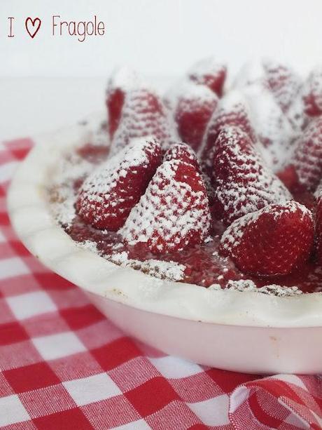 Crostata di fragole e ricotta