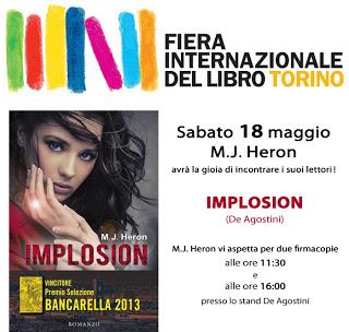 M. J. HERON ALLA FIERA DEL LIBRO DI TORINO