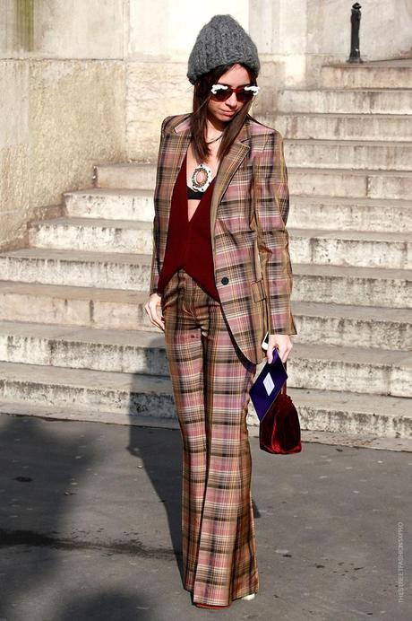 In the Street...Spirit of Scotland Tartan #5 Paris & Milan