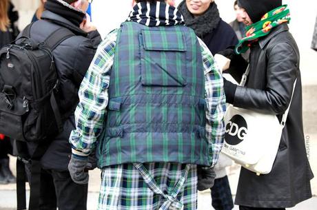 In the Street...Spirit of Scotland Tartan #5 Paris & Milan