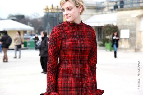 In the Street...Spirit of Scotland Tartan #5 Paris & Milan