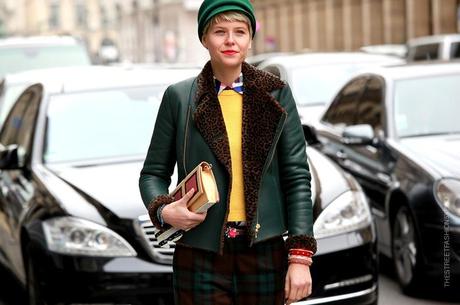 In the Street...Spirit of Scotland Tartan #5 Paris & Milan