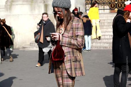 In the Street...Spirit of Scotland Tartan #5 Paris & Milan