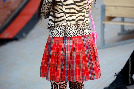 In the Street...Spirit of Scotland Tartan #5 Paris & Milan