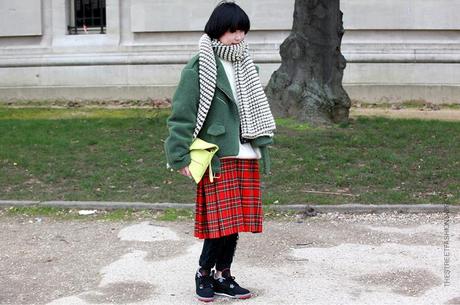 In the Street...Spirit of Scotland Tartan #5 Paris & Milan